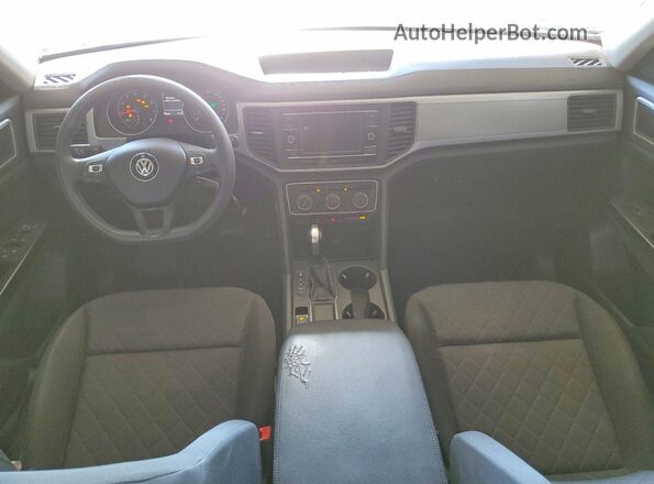 1V2AP2CA1KC583842 2019 VOLKSWAGEN ATLAS Gray Vista del salpicadero
