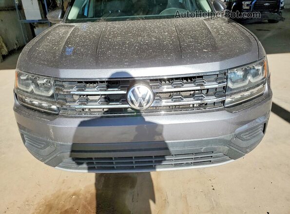1V2AP2CA1KC583842 2019 VOLKSWAGEN ATLAS Gray Vista del compartimento del motor
