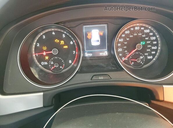 1V2AP2CA1KC583842 2019 VOLKSWAGEN ATLAS Gray Vista del cuadro de instrumentos