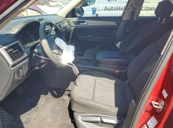 1V2AP2CA6JC532948 2018 VOLKSWAGEN ATLAS Red Front interior view