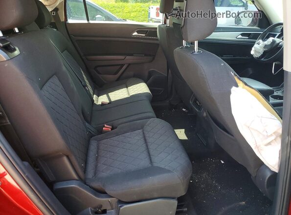 1V2AP2CA6JC532948 2018 VOLKSWAGEN ATLAS Red Rear interior view