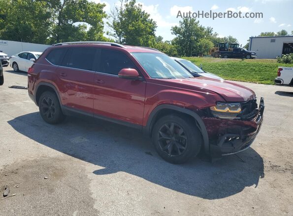 1V2AP2CA6JC532948 2018 VOLKSWAGEN ATLAS Red 
