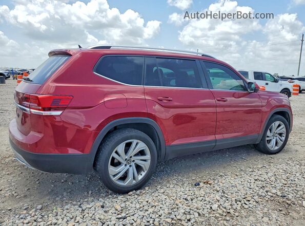 1V2AP2CA7JC589840 2018 VOLKSWAGEN ATLAS Red Rear right
