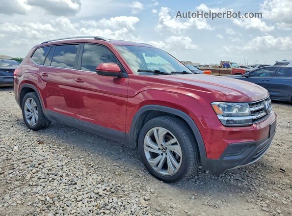 1V2AP2CA7JC589840 2018 VOLKSWAGEN ATLAS Red Front right