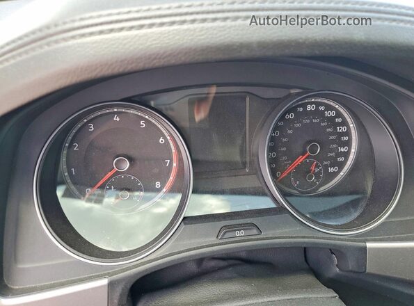 1V2AP2CA7JC589840 2018 VOLKSWAGEN ATLAS Red Instrument cluster view