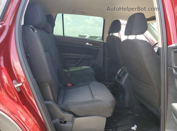 1V2AP2CA7JC589840 2018 VOLKSWAGEN ATLAS Red Rear seats view