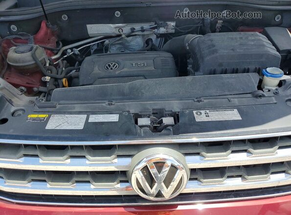 1V2AP2CA7JC589840 2018 VOLKSWAGEN ATLAS Red Rear interior view