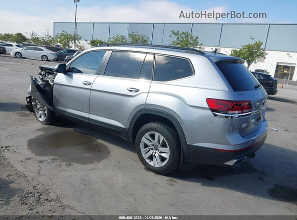 1V2AP2CA9MC525268 2021 VOLKSWAGEN ATLAS Серебряный Задняя левая четверть