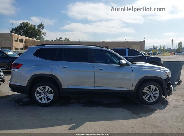1V2AP2CA9MC525268 2021 VOLKSWAGEN ATLAS Серебряный Вид задней части салона