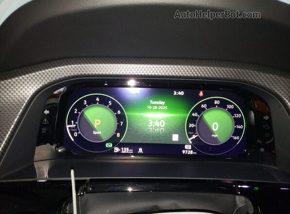 1V2BE2CA2RC211222 2024 VOLKSWAGEN ATLAS White Widok zestawu wskaźników