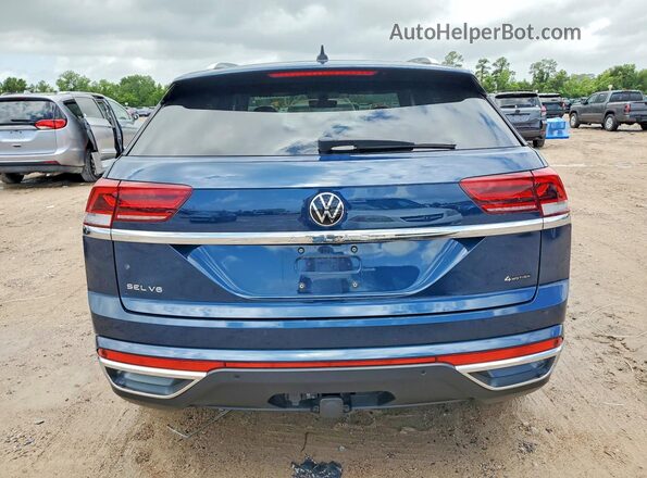 1V2BE2CA3PC216135 2023 VOLKSWAGEN ATLAS Синий Вид сзади