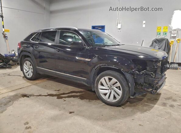1V2BE2CA6MC231675 2021 VOLKSWAGEN ATLAS Black Front right
