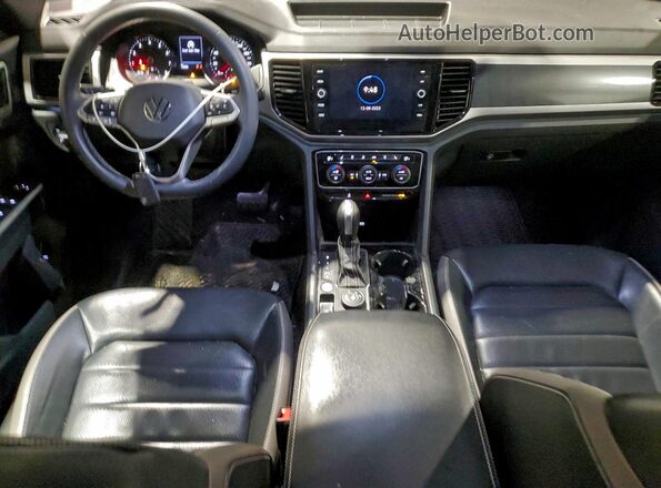 1V2BE2CA6MC231675 2021 VOLKSWAGEN ATLAS Black Dashboard view