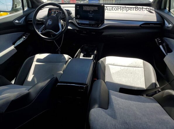 1V2BMPE86RC010627 2024 VOLKSWAGEN ID.4 White Вид панелі приладів