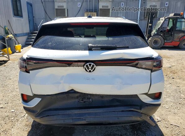 1V2BMPE86RC010627 2024 VOLKSWAGEN ID.4 White Вид ззаду