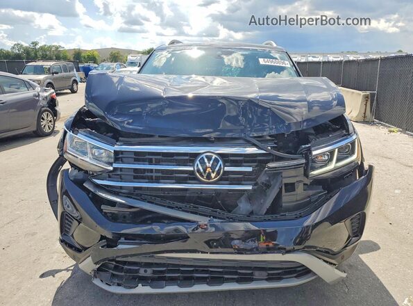 1V2BP2CA0MC574041 2021 VOLKSWAGEN ATLAS Black Vista frontal