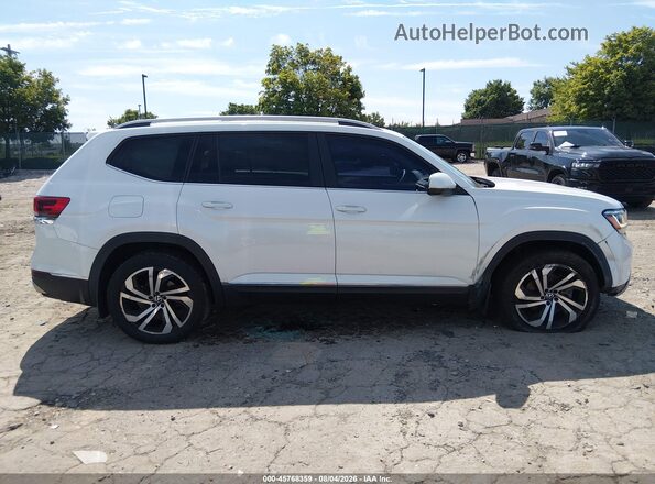 1V2BP2CA1NC540319 2022 VOLKSWAGEN ATLAS White უკანა სალონის ხედი