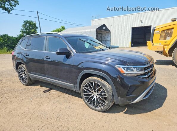 1V2BP2CA5MC602898 2021 VOLKSWAGEN ATLAS Black Przód prawy