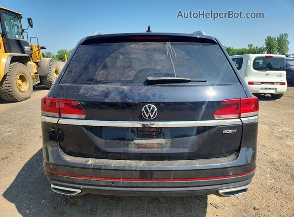 1V2BP2CA5MC602898 2021 VOLKSWAGEN ATLAS Black Widok z tyłu