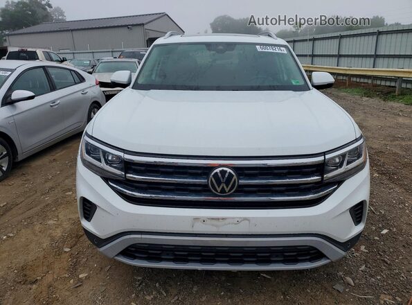 1V2BP2CAXMC588173 2021 VOLKSWAGEN ATLAS White Вид спереду