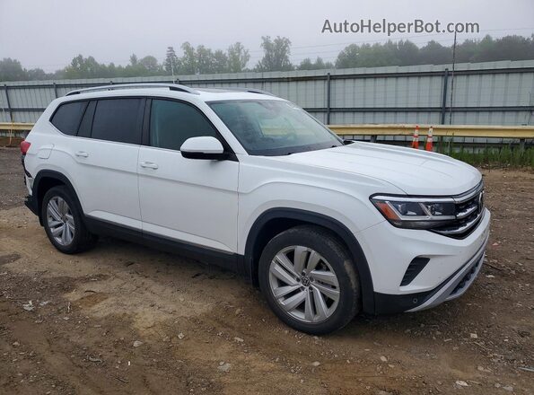 1V2BP2CAXMC588173 2021 VOLKSWAGEN ATLAS White Передня права чверть
