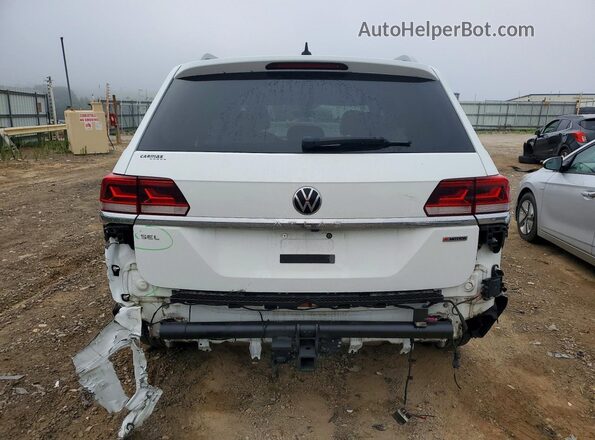 1V2BP2CAXMC588173 2021 VOLKSWAGEN ATLAS White Вид ззаду