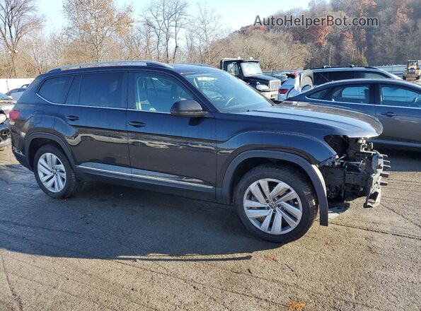 1V2BR2CA3MC516371 2021 VOLKSWAGEN ATLAS Черный Передняя правая четверть