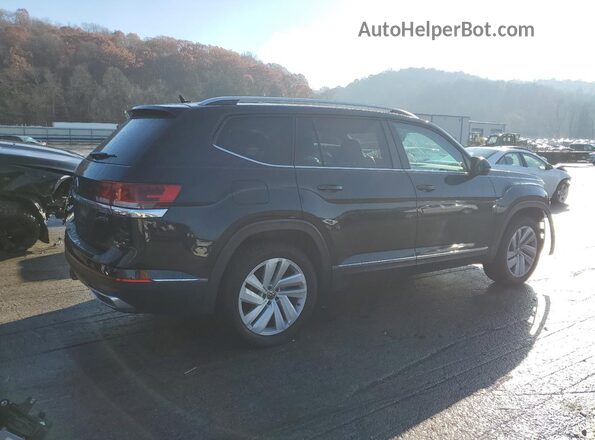 1V2BR2CA3MC516371 2021 VOLKSWAGEN ATLAS Черный Задняя правая четверть
