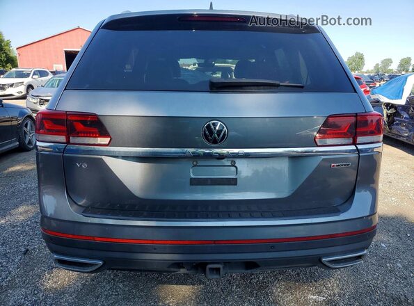 1V2BR2CA4MC576076 2021 VOLKSWAGEN ATLAS Gray Rear view