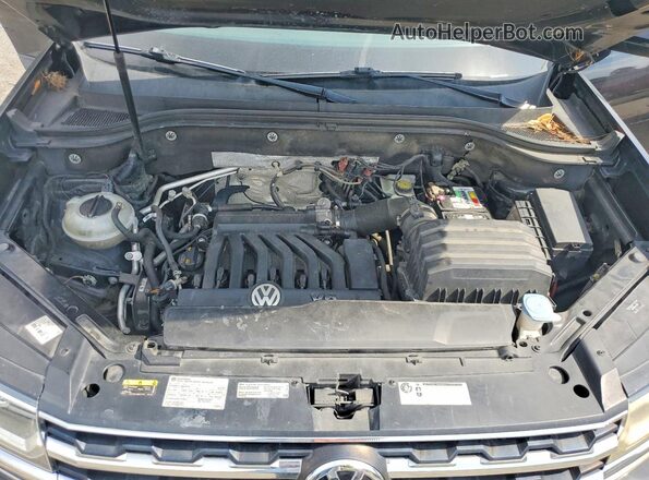 1V2BR2CA5JC502337 2018 VOLKSWAGEN ATLAS Black Вид підкапотного простору