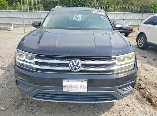 1V2BR2CA5JC502337 2018 VOLKSWAGEN ATLAS Black Вид спереду
