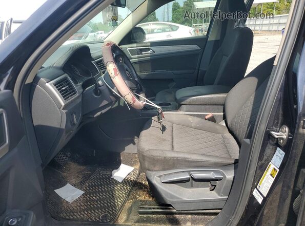1V2BR2CA5JC502337 2018 VOLKSWAGEN ATLAS Black Вид салону спереду