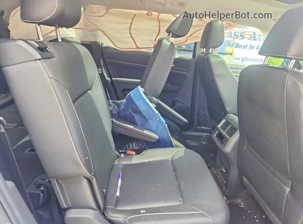 1V2BR2CA5MC501256 2021 VOLKSWAGEN ATLAS Blue Հետևի նստատեղերի տեսք