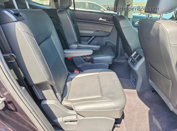 1V2BR2CA7MC569462 2021 VOLKSWAGEN ATLAS Black უკანა სალონის ხედი