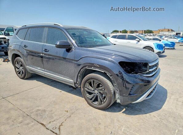 1V2BR2CA7MC569462 2021 VOLKSWAGEN ATLAS Black წინა მარჯვენა