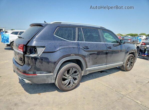 1V2BR2CA7MC569462 2021 VOLKSWAGEN ATLAS Black უკანა მარჯვენა