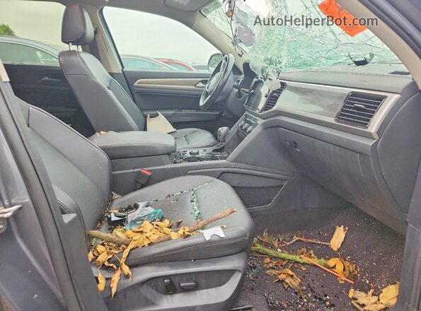 1V2BR2CA8MC520495 2021 VOLKSWAGEN ATLAS Gray Սալոնի դիմացի տեսք