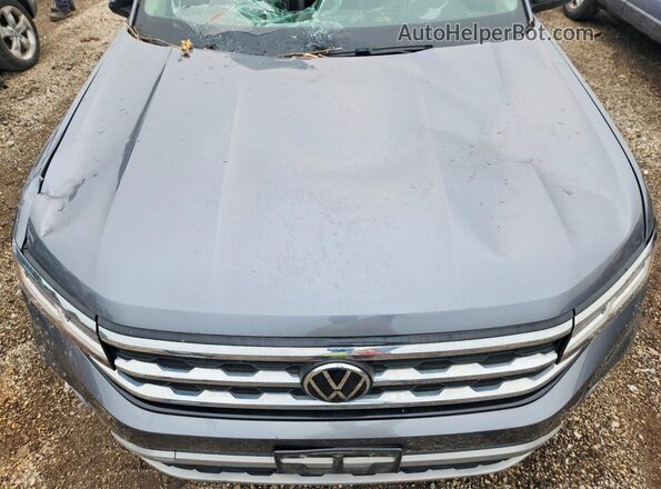 1V2BR2CA8MC520495 2021 VOLKSWAGEN ATLAS Gray Սալոնի հետևի տեսք