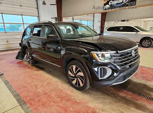1V2BR2CA8SC574229 2025 VOLKSWAGEN ATLAS Черный Передняя правая четверть