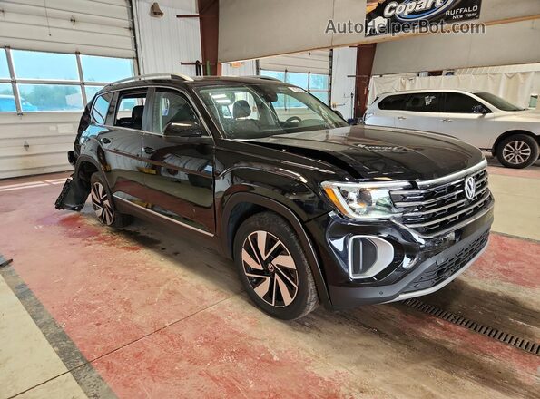 1V2BR2CA8SC574229 2025 VOLKSWAGEN ATLAS Черный Вид наклейки с VIN-кодом