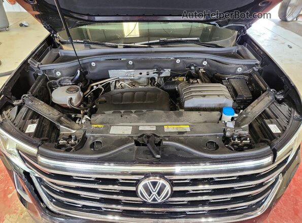 1V2BR2CA8SC574229 2025 VOLKSWAGEN ATLAS Черный Вид задней части салона