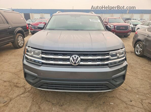 1V2BR2CA9JC505578 2018 VOLKSWAGEN ATLAS Silver წინა ხედი