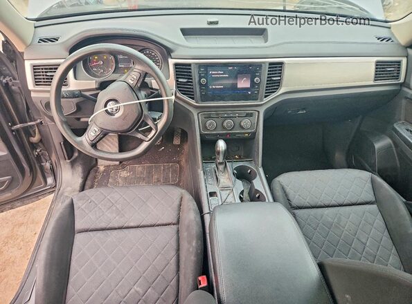 1V2BR2CA9JC505578 2018 VOLKSWAGEN ATLAS Silver წინა პანელის ხედი