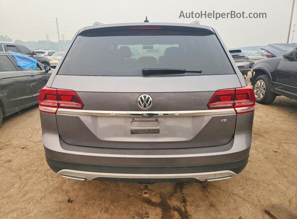 1V2BR2CA9JC505578 2018 VOLKSWAGEN ATLAS Silver უკანა ხედი