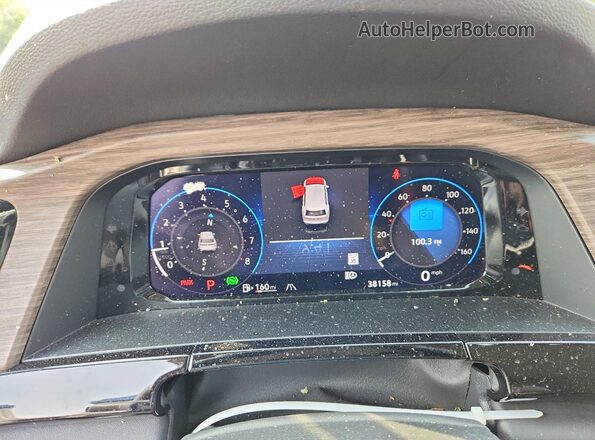 1V2BR2CA9SC502925 2025 VOLKSWAGEN ATLAS Gray Вид щитка приладів