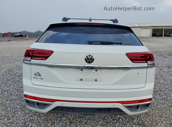 1V2CE2CA1MC234049 2021 VOLKSWAGEN ATLAS White უკანა ხედი