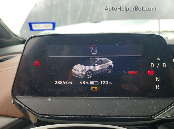 1V2CMPE81PC034111 2023 VOLKSWAGEN ID.4 Black Widok zestawu wskaźników