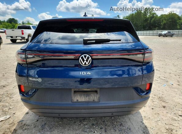 1V2CMPE89PC019064 2023 VOLKSWAGEN ID.4 Blue Rear view
