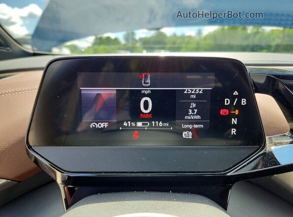 1V2CMPE89PC019064 2023 VOLKSWAGEN ID.4 Blue Instrument cluster view