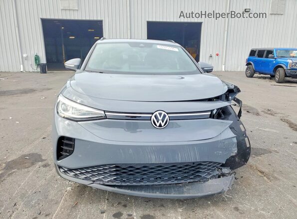 1V2CMPE8XPC054132 2023 VOLKSWAGEN ID.4 Gray Դիմացի տեսք